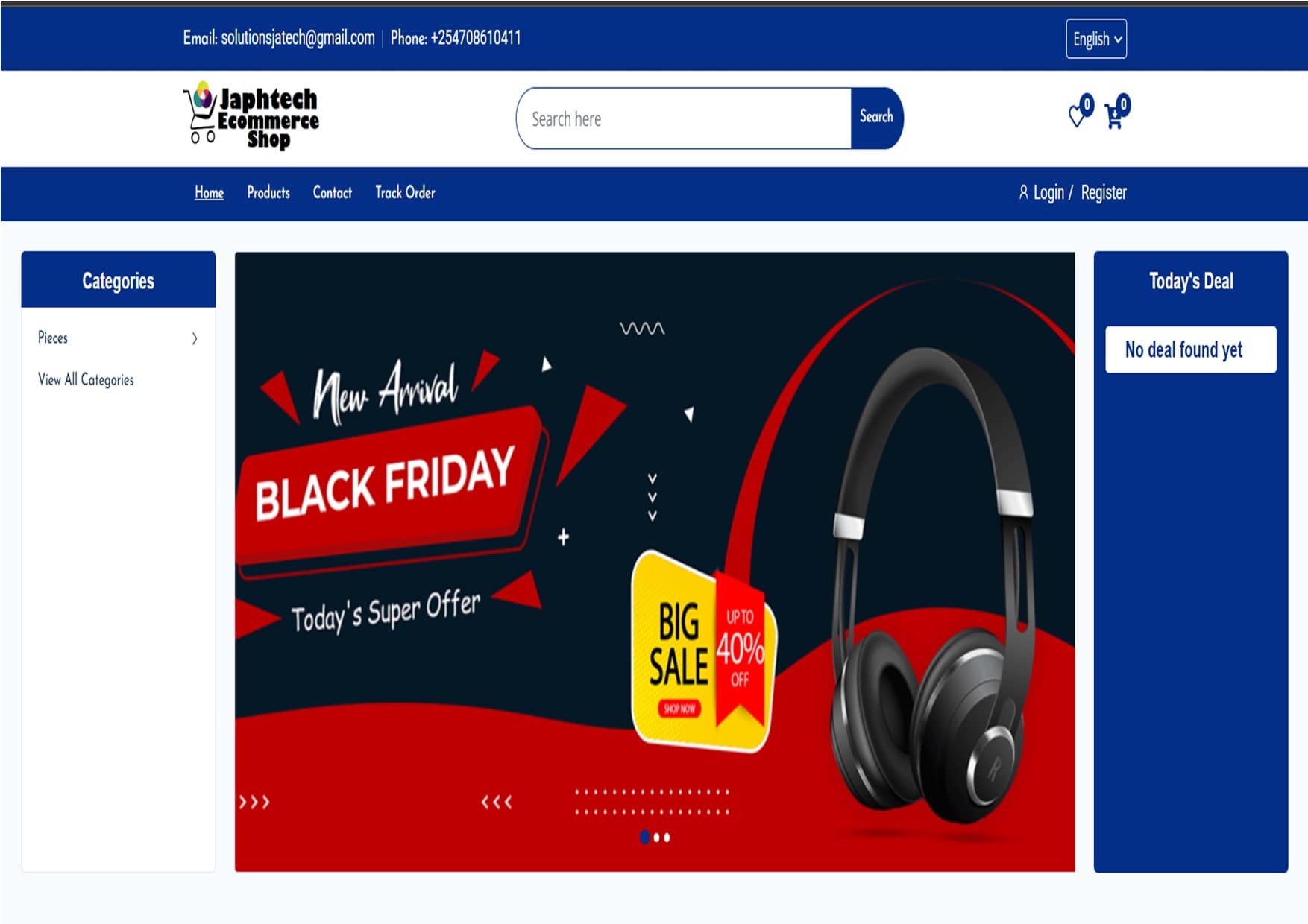 E-commerce Website